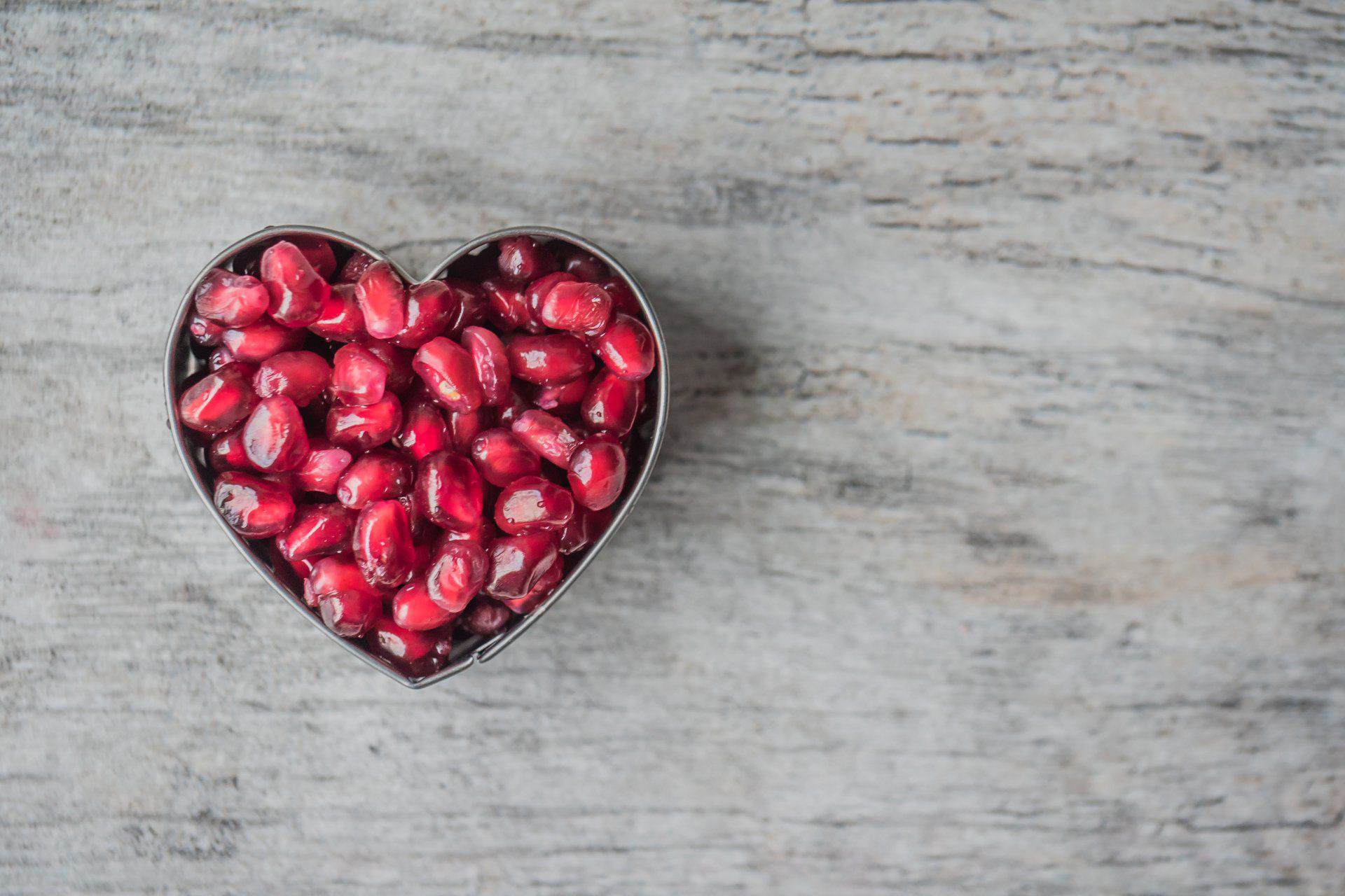 Pomegranate seeds - a women's wellness ingredient.